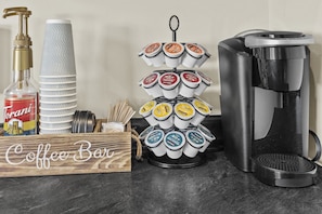 Complimentary coffee!