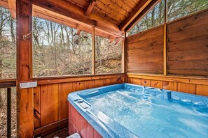 Bubbelpool inomhus