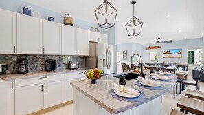 Kitchen of House #1...