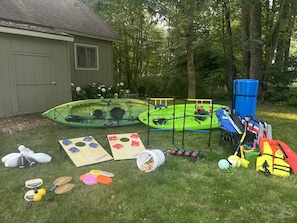 Lots of fun outdoor items!