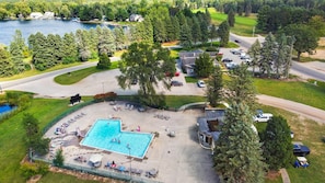Outdoor pool right down the road. Check out other amenity pics after house pics