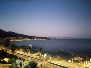 Vue sur la plage/l’océan