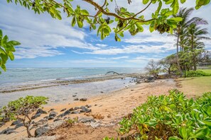 Enjoy shallow tidepools direclty in front of the property