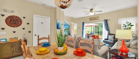 Cheery Dining Room