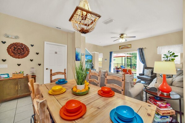 Cheery Dining Room