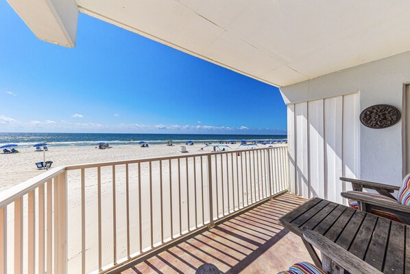 Enjoy your private balcony