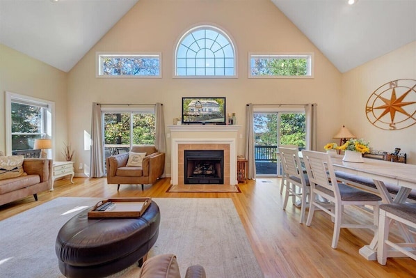 Fireplace in the winter months !