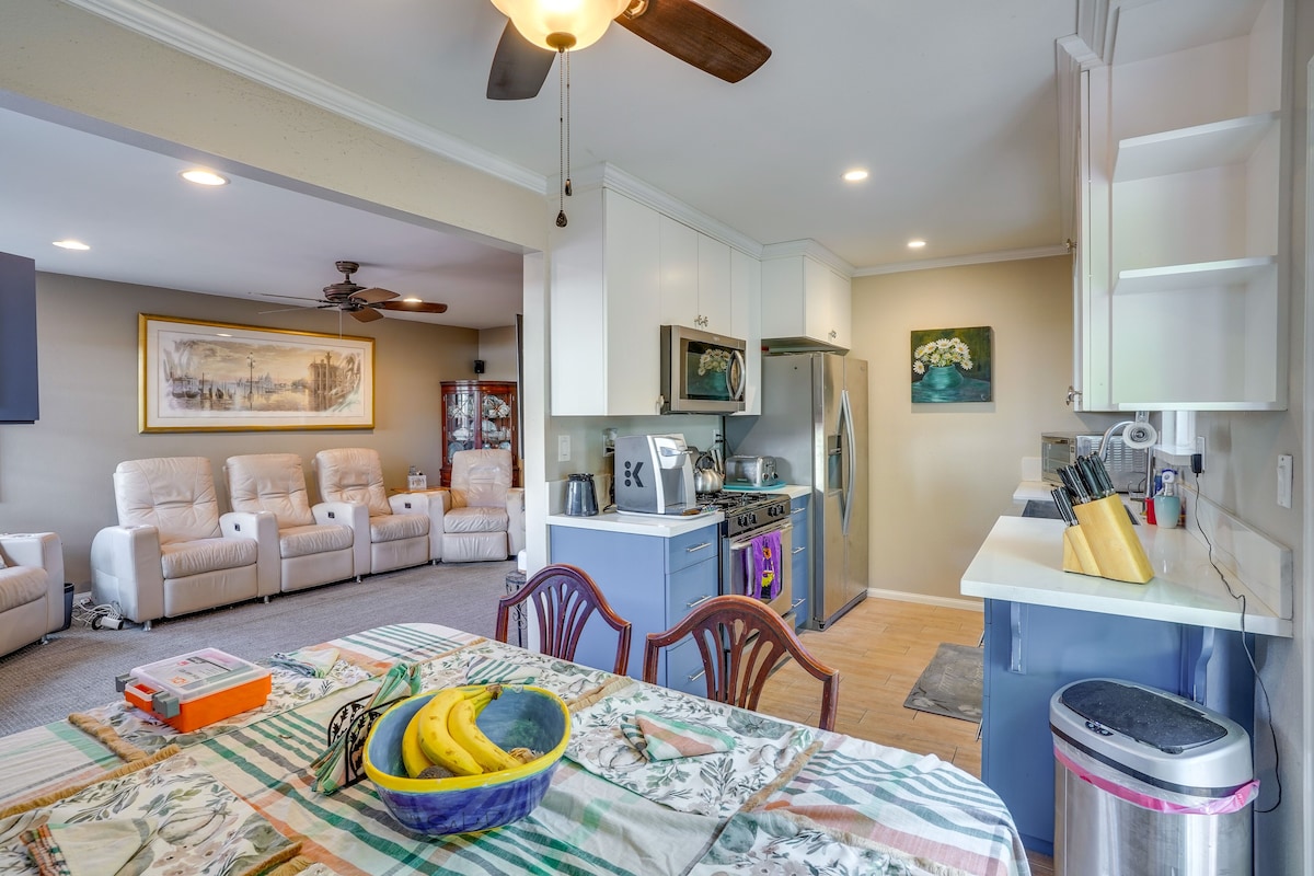 Costa Mesa Rental w/ Private Hot Tub & Fire Pit!