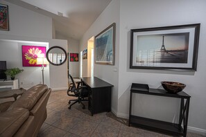 The entry way of the home.