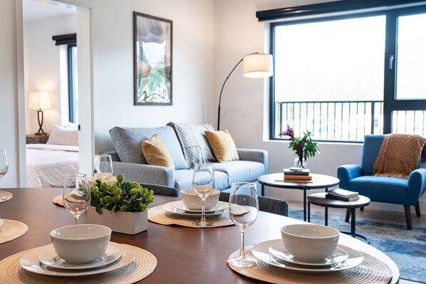 Cosily appointed living area