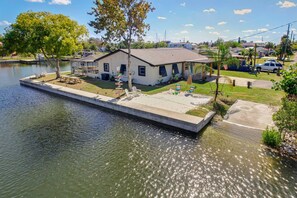 Boat ramp and beach area