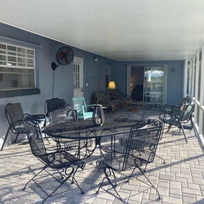 back wrap around patio