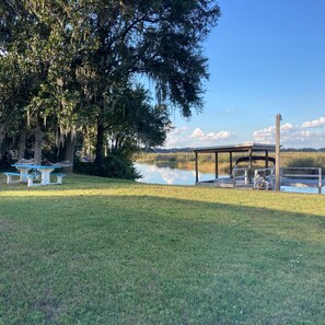 Back Yard on the lake