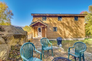 Back Exterior | Fire Pit | Gas Grill