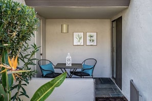 Private patio