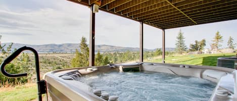 Bain à remous extérieur
