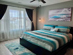 Master Bedroom with King bed