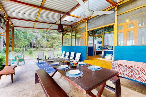 Restaurante al aire libre