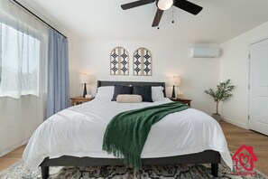 Primary Bedroom with King Size Bed