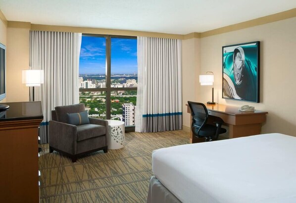 Comfortable King size bed