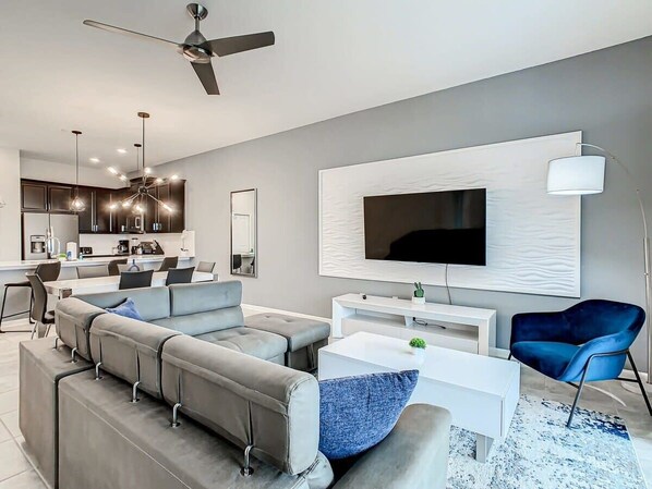 Living room vibes: laid-back, stylish, and full of good times
