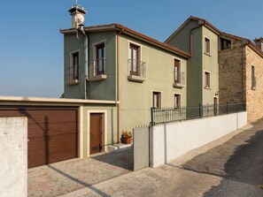Building, Window, Sky, House, Wood, Residential Area, Plant, Door, Road Surface, Material Property