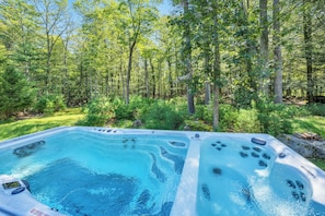 Backyard with Pool/Hot Tub