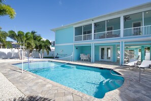 Private Pool with Volleyball Net