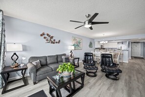 Find a comfortable spot for some good conversation.