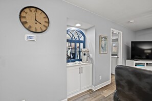 Personal touches throughout the condo will make you feel right at home.