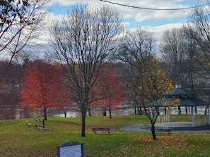 View from living room of Hudson River