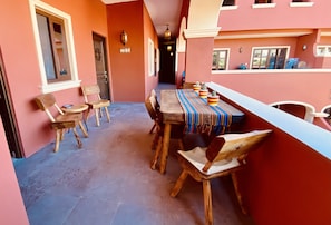 Private patio