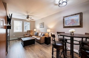 Furniture, Table, Home Decor, Ceiling Fan, Dining Room