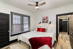 Master Bed Room with | King bed || Nest Audio || Beach Towels | are also provided
