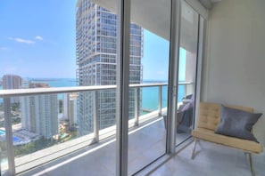 View from Master Bedroom & balcony