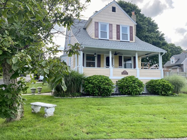 Front of house.