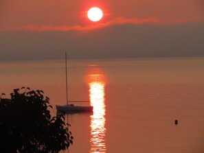 Sunrise from master bedroom.