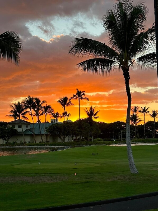 sunset from Lanai