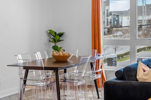 Dining Seating with Street View