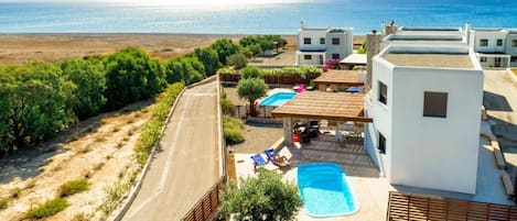 Aerial view of Villa Dias