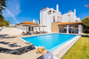 Beautiful villa with private pool, terrace, and garden with sea views