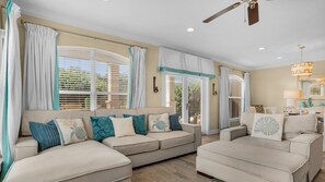 Villas at Seagrove B101 Living Area