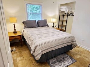 Queen Bed in Bedroom 1