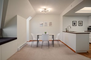 Dining area with seating for 4
