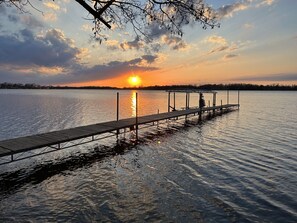 Dock went in just after the ice went out