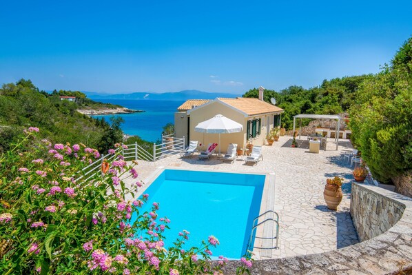 Pool views from property grounds