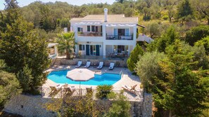 Property and priviate pool nestled in the countryside