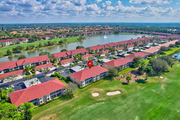 Cypress Trace has a large lake in the community