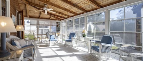 Spacious Rear Screened Porch