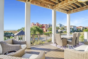 Amazing Gulf views from the deck